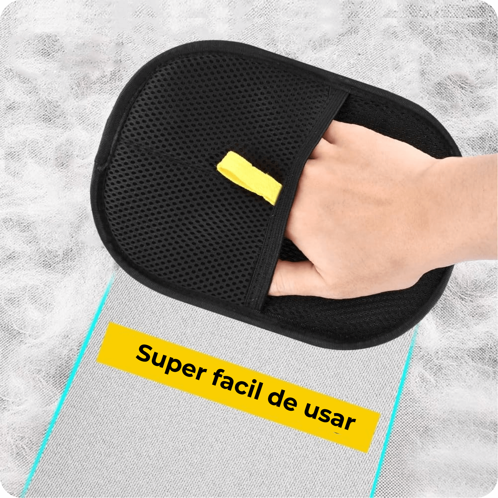 Luva Removedora de pelos Pro Eletrostática