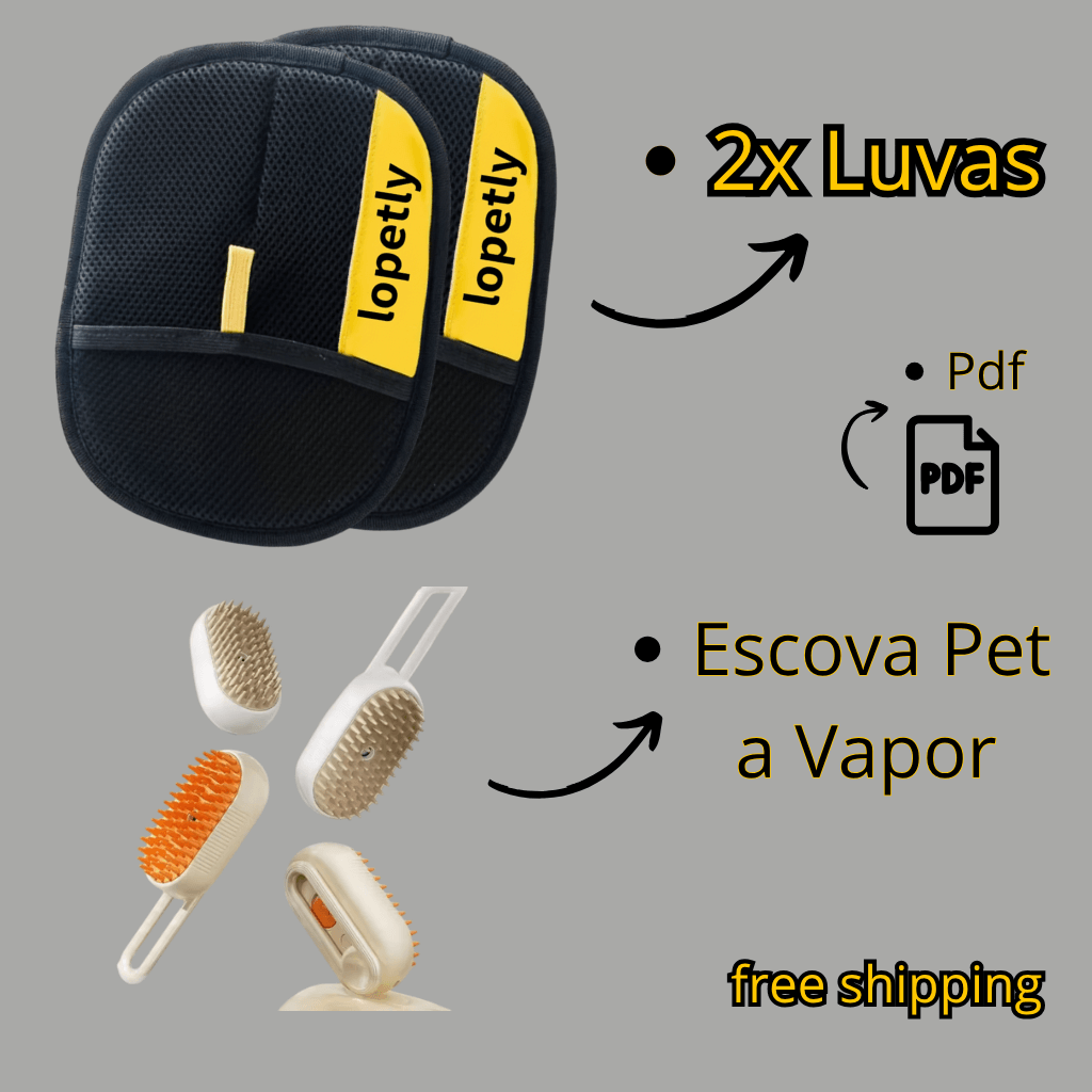 Luva Removedora de pelos Pro Eletrostática