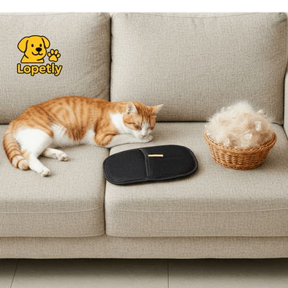  Electrostatic Pet Hair Removal Glove 